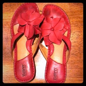 Born Floral flip flops